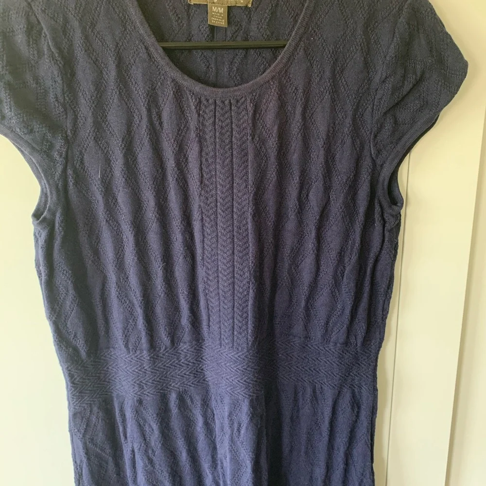 Tommy Bahama navy knit dress - Picture 3 of 4